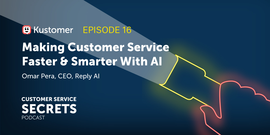 Rendre le service client plus rapide et plus intelligent grâce à l'IA avec Omar Pera TW